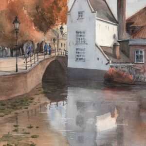 Herfstlicht bij de Heksenbrug - Amersfoort