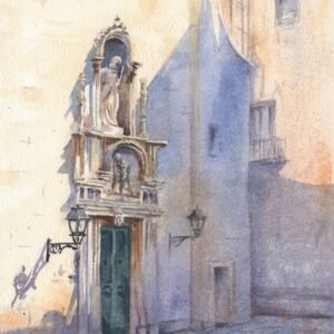 Ochtendstilte bij Sant Felip Neri - Barcelona