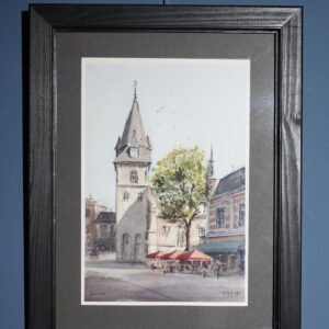 Grote kerk op de Oude Markt in Enschede