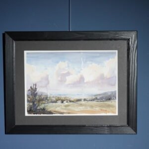 Platteland van Girona in de ochtend