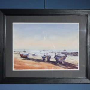 Vissersboten in Calella – Spanje