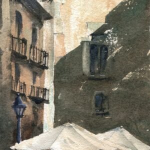 Middagrust op Plaça de la Mercè - Barcelona