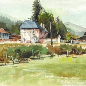 Wijngaardlicht in Frankrijk